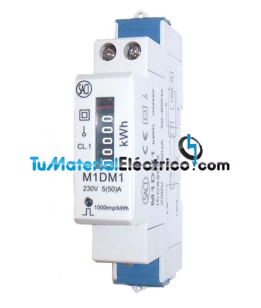 Contador eléctrico analógico, SACI M1DM1 50A