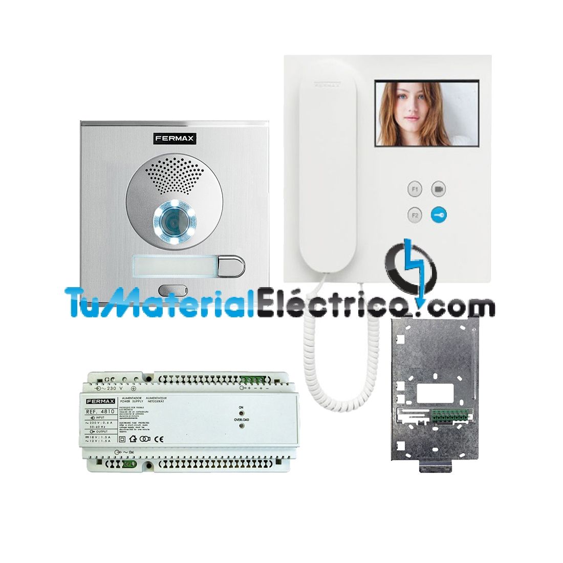 kit portero electronico económico fermax 1 vivienda