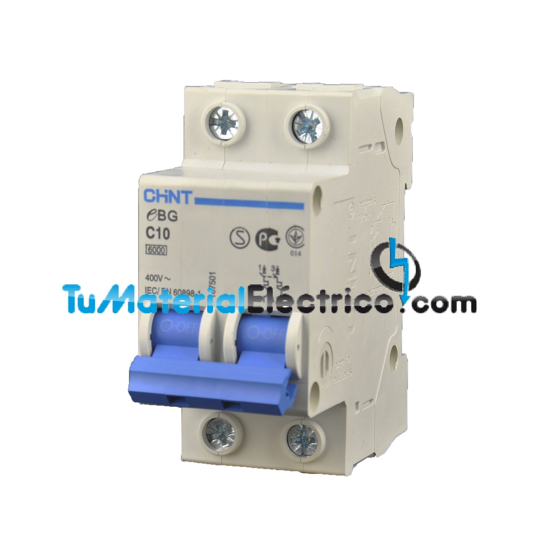 Interruptor Automatico Magnetotermico 40A 2p Circuit breaker 40a 2 pole :  : Bricolaje y herramientas