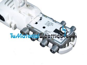 Televes 552940, Amplificador interior 4 salidas