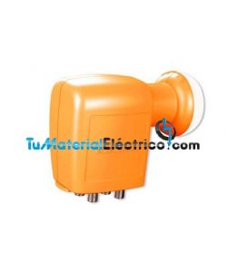 Sub foto Televes 761001, LNB conversor Quad cuatro receptores