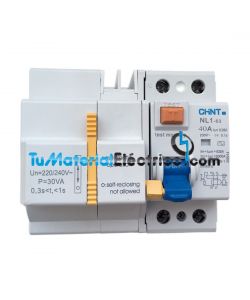 Foto principal Diferencial rearme automático 2P 40A 30mA