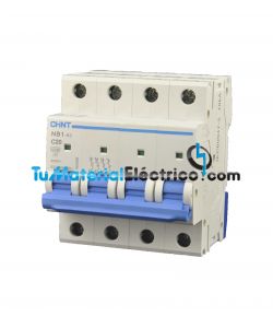 Foto principal Magnetotérmico cuatro polos 63A