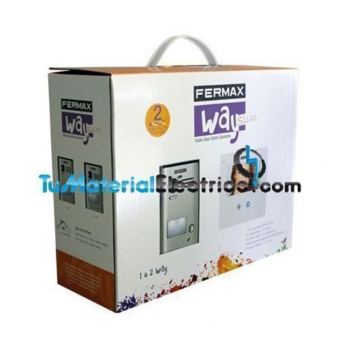 Fermax 1421, Kit videoportero WAY SLIM 4,3
