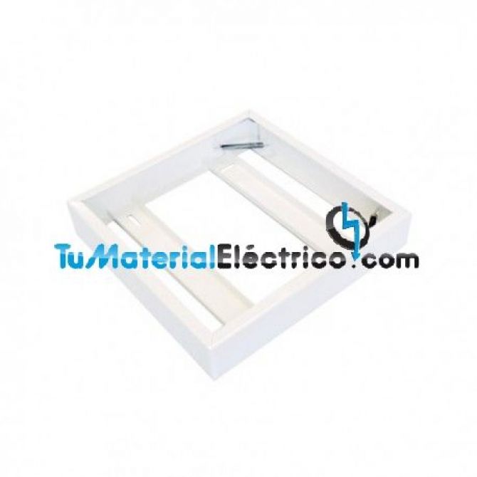 Marco de Panel led COLOR BLANCO para colocar en superficie 60X60