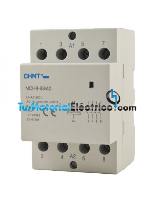 NCH8 63/40, 63A 4NA 230V