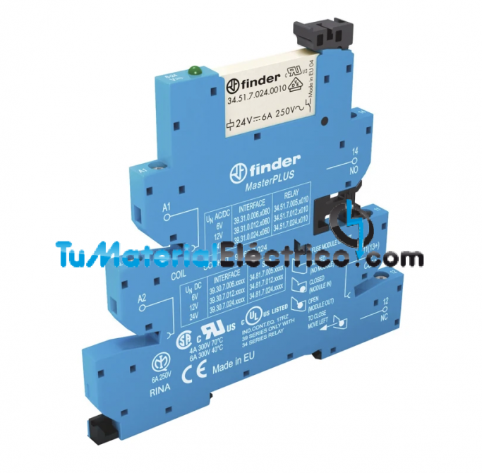 Rele modular Finder serie 39