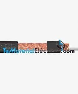 Foto principal Televes 2155, Cable antena negro exterior T100 rollo 100 mts