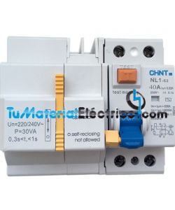Foto principal Diferencial rearme automático 2P 40A 30mA